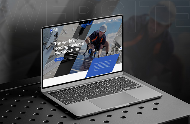 狄龍DELON鉚釘外貿網(wǎng)站設計定制